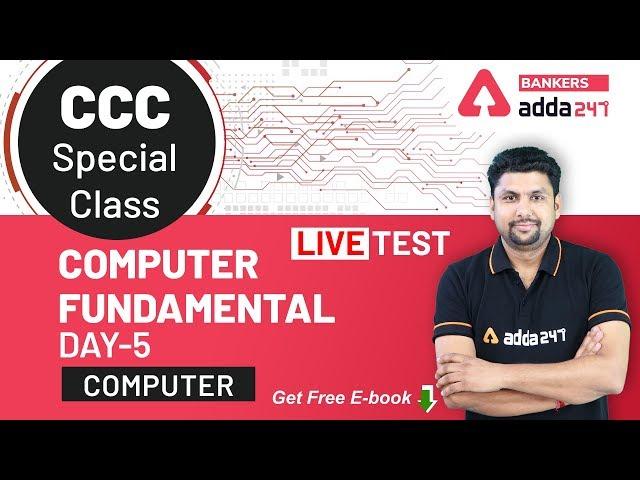 Live Test on Computer Fundamental | CCC Special Class (Day 5)