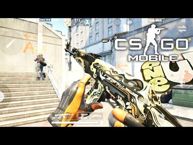 CSGO Mobile Gameplay Unreal Engine 4 Overpass Map