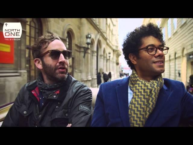 Richard Ayoade & Chris O'Dowd in Vienna - Travel Man S02E01