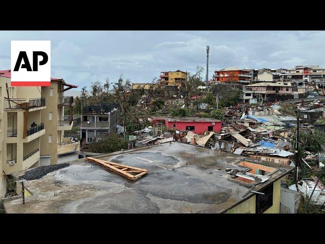 Cyclone Chido makes landfall in Mozambique and Mayotte