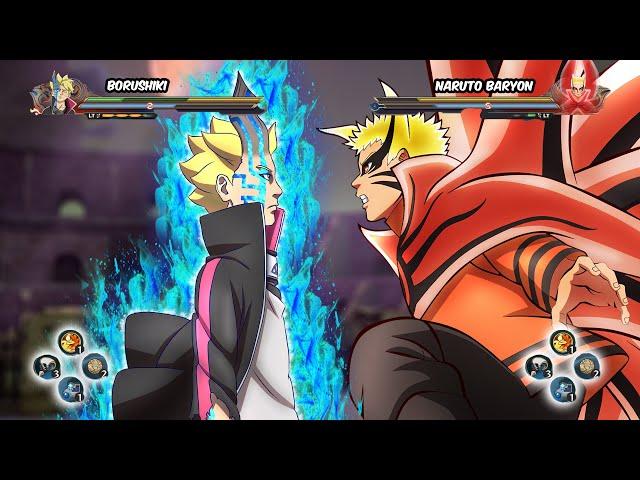 BORUSHIKI FULL POWER VS NARUTO BARYON MODE | Naruto Storm 4 MOD