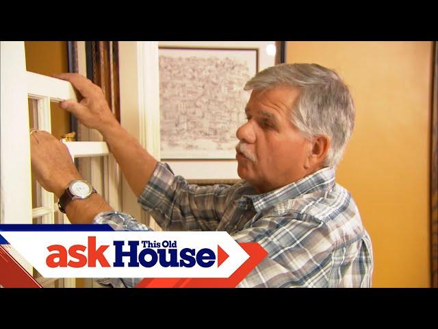 How to Repair Damaged Window Sash Cords | Ask This Old House