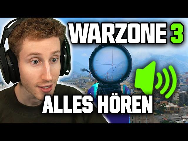 SO HÖRST DU ALLES, endlich Steps in Warzone 3! (Audio Settings)