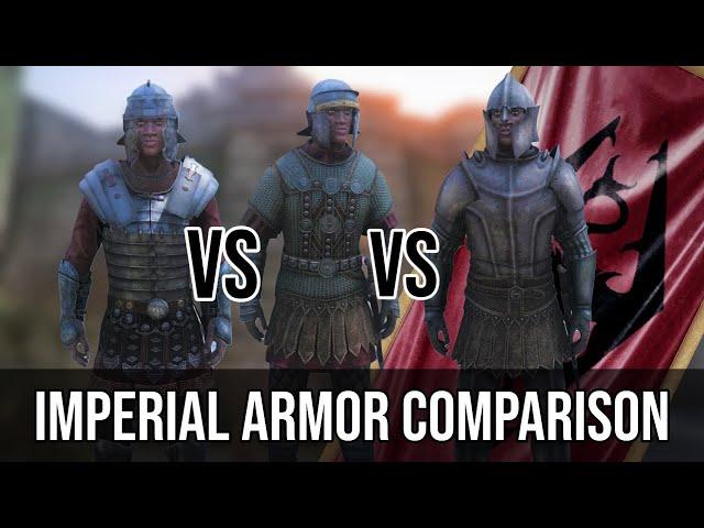 Skyrim: Imperial Legion Armor Mods Comparison (Heavy, New & Authentic Legion)