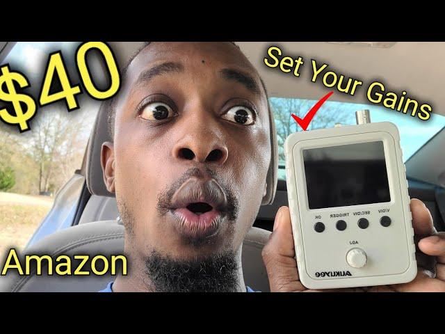 Set Your Amplifier GAINS Like A PRO!!| $40 AMAZON Oscilloscope| Cheap & EASY!!!