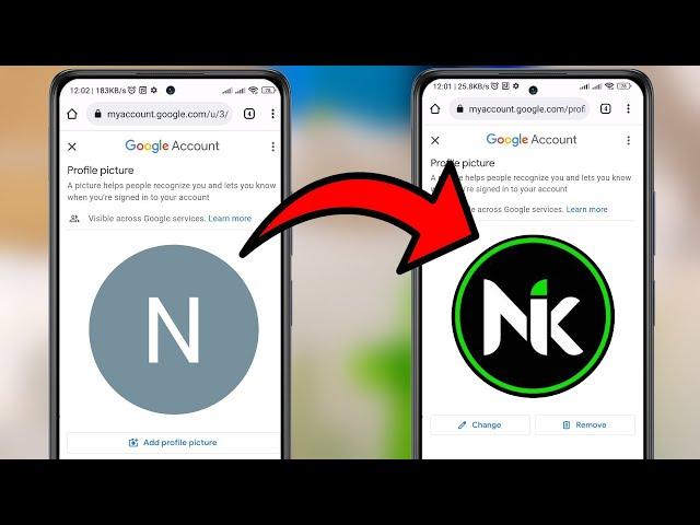 How to change gmail profile picture on android phone 2023