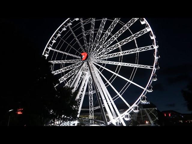 BRISBANE CITY AUSTRALIA 2018 Night Walk and DRONE FOOTAGE