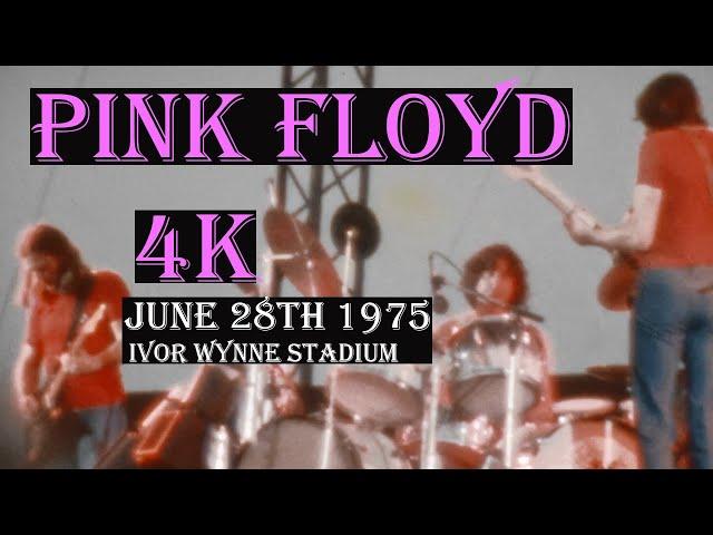 Pink Floyd - 8mm - 4K video - June 28 1975 Hamilton Ontario Canada