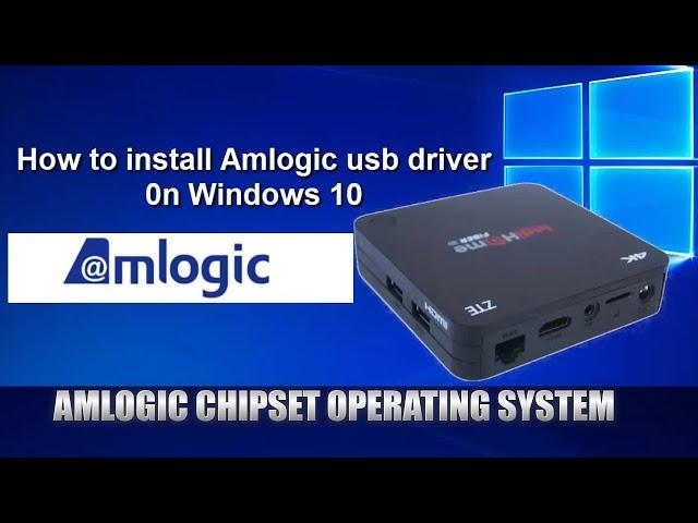 cara instal amlogic usb driver || solusi stb tidak terdeteksi di usb burning tool