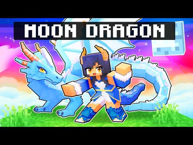 Playing as the MOON DRAGON in Minecraft!