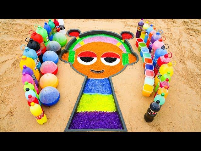 How to make Rainbow Oren Incredibox Sprunki with Orbeez, Coca Cola, Chupa Chups vs Mentos & Sodas