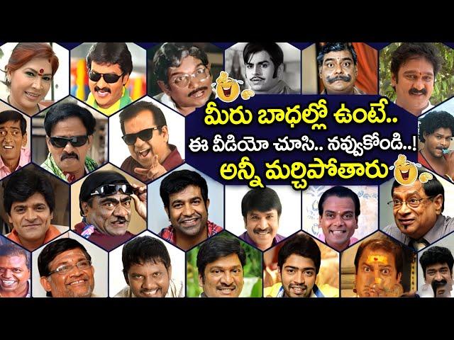 Telugu  Back to Back Comedy Scenes | Brahmanandam | I Dream