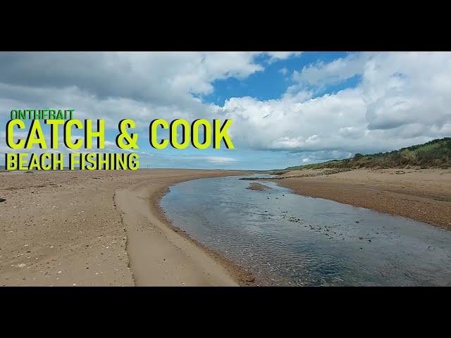 BEACH FISHING-CATCH & COOK UK #fishingislife #catchandcook #beachfishing #bassfishing #foraging