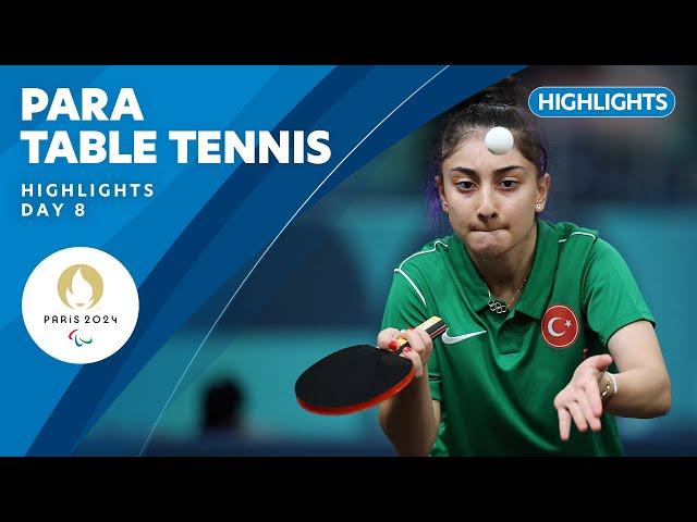  Para Table Tennis Highlights | Day 8 | Paris 2024 Paralympic Games