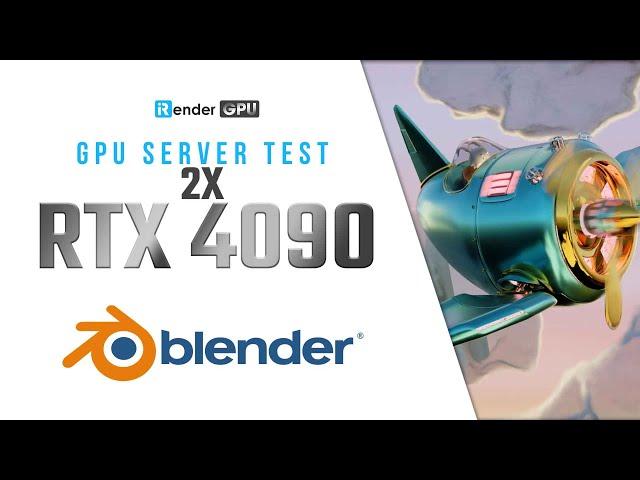 GPU Render Farm for Blender & Cycles Render with 2x RTX 4090 | Blender Cloud Rendering | iRender