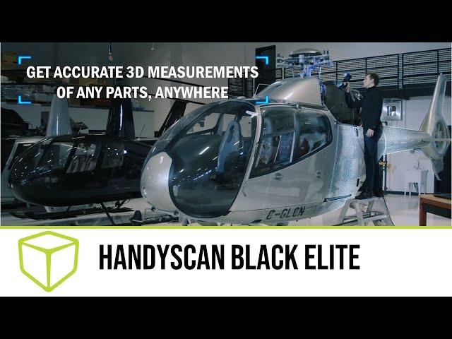 HANDYSCAN Black Elite handheld 3D Scanner from Creaform