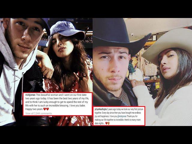 Priyanka Chopra Jonas and hubby Nick Jonas celebrate second anniversary of their first date