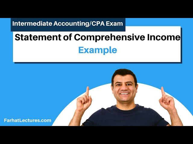 Statement of Comprehensive Income | Reclassification Adjustment | Intermediate accounting |CPA Exam