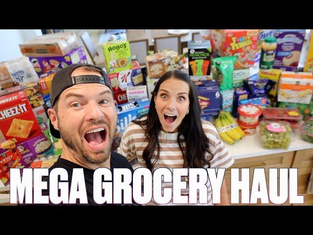 LONG OVERDUE MASSIVE FAMILY GROCERY HAUL | SAM'S CLUB VS COSTCO FOR BIG FAMILY GROCERY SHOPPING