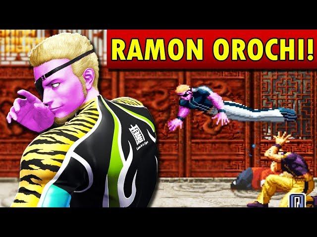 BORA JOGAR COM O RAMON? PERSONAGEM MAIS OPRESSOR DO KOF 2002 | Online #99