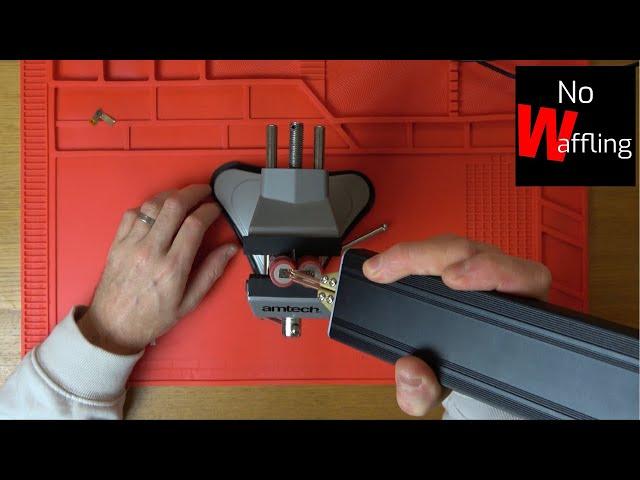 How to Use a Cheap Portable Spot Welder - Replacing Welded 18650 Lithium Battery - Beginners guide