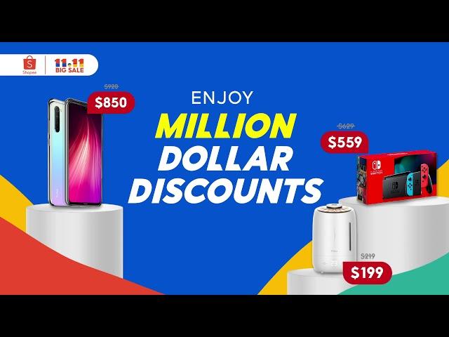 Shopee 11.11 Big Sale Promo Fillers