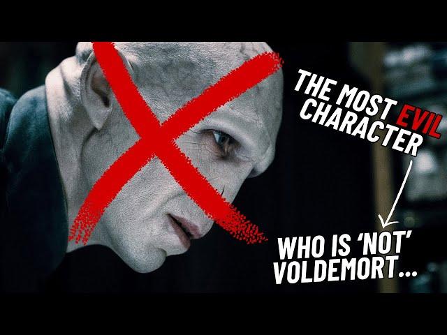 The Most EVIL Character in EVERY Harry Potter Book (That's NOT Voldemort)