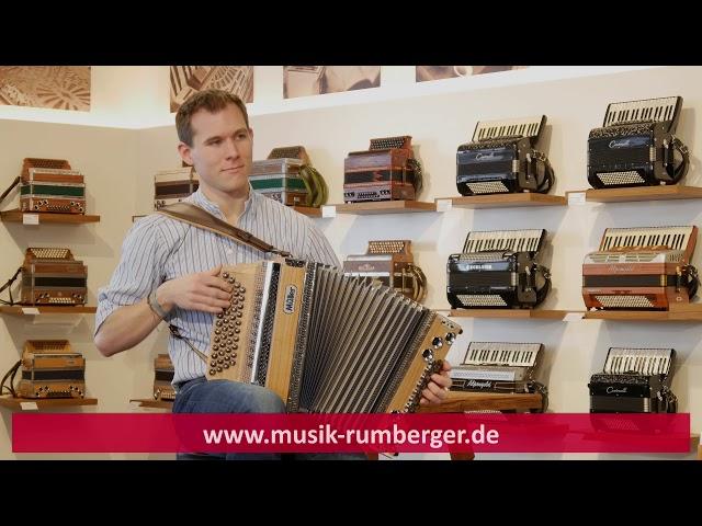 Steirische Harmonika - Müller Klippitz Kirsch Natur - G-C-F-B - musik-rumberger.de