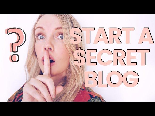 How To Start a Blog Anonymously in 2024 // IN TOTAL SECRET & STILL BE A SUCCESSFUL BLOGGER