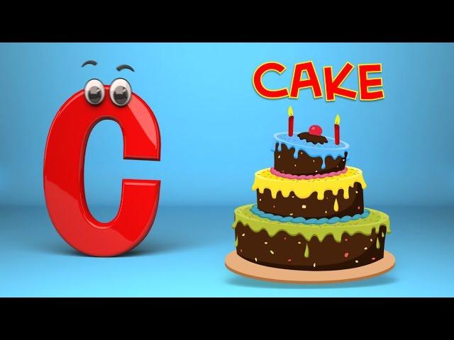 Phonics Letter- C song | Kindergarten Nursery Rhymes | Song For Babies by Kids Abc Tv