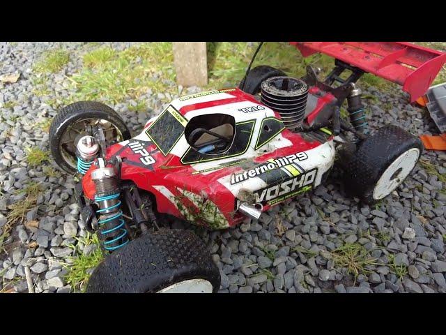 HPI Savage Mini Flux & Kyosho MP9 Nitro Buggy