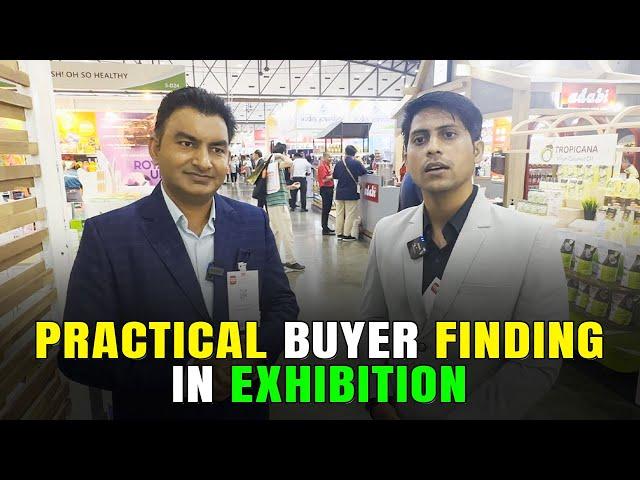 Practical Buyer finding in Exhibition !! By Paresh Solanki !!