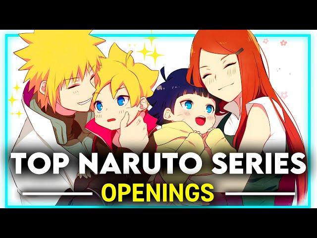 TOP NARUTO / NARUTO SHIPPUDEN / BORUTO / OPENINGS OF ALL TIME