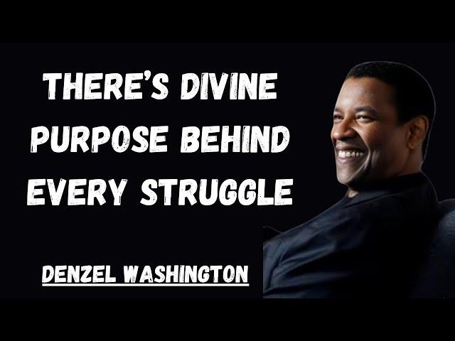 GOD ALWAYS HAS A PURPOSE IN EVERY PAIN! Best Motivational Speech inspired by Denzel Washington