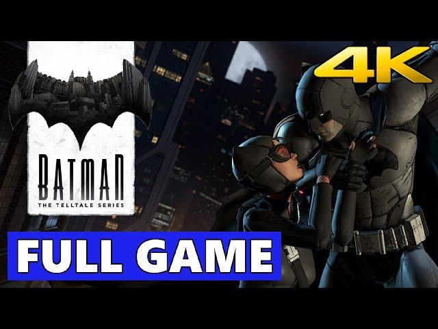 Batman Telltale Series Full Walkthrough Gameplay - No Commentary 4K (PC Longplay) All Seasons