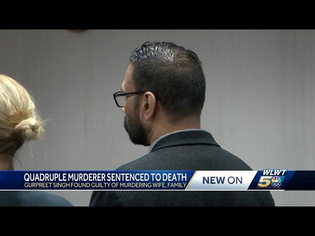 Judges sentence Gurpreet Singh to death for West Chester quadruple murders