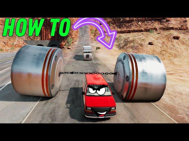 How to Setup Bollards in BeamNG.Drive