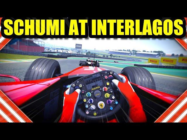 Ferrari F2004 at Interlagos - Assetto Corsa VR