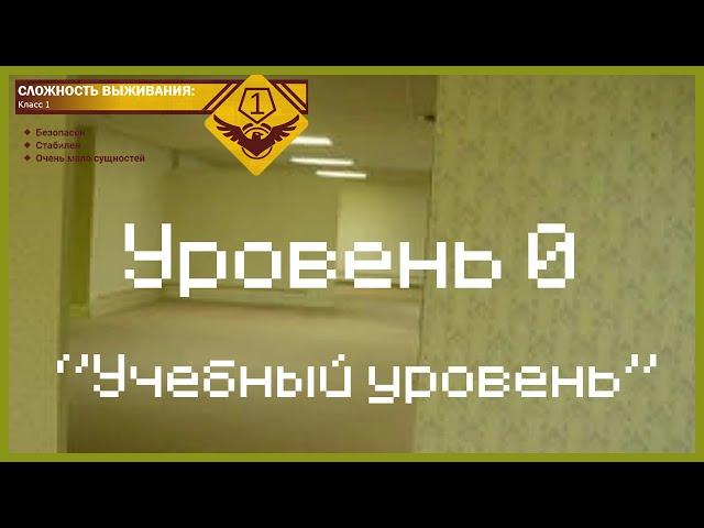 The Backrooms - Уровень 0 ("Учебный уровень")