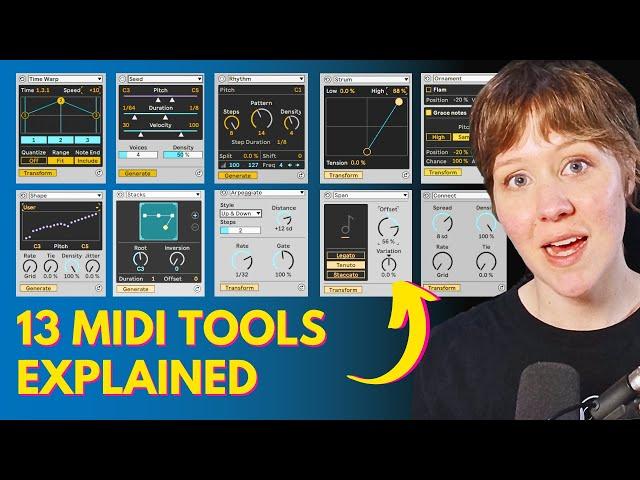 All About MIDI Tools In Ableton Live (In 15 min)