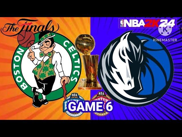 THE FINALS GAME 6  CELTICS VS MAVERICKS  NBA 2K24