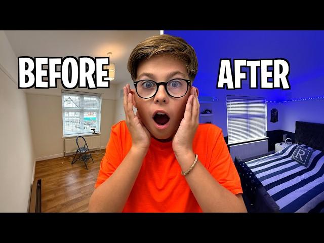 WE SURPRISED HIM WITH HIS DREAM TEEN BEDROOM MAKEOVER!!