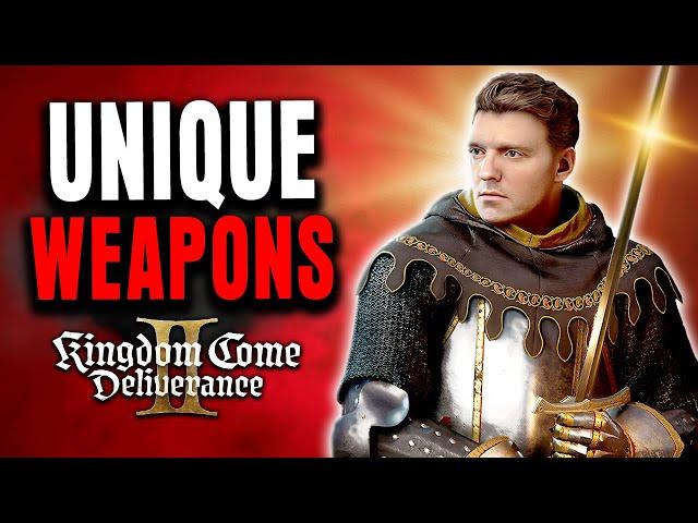 Top 5 Most POWERFUL & UNIQUE Weapons in Kingdom Come Deliverance 2 (Must-Have Gear)