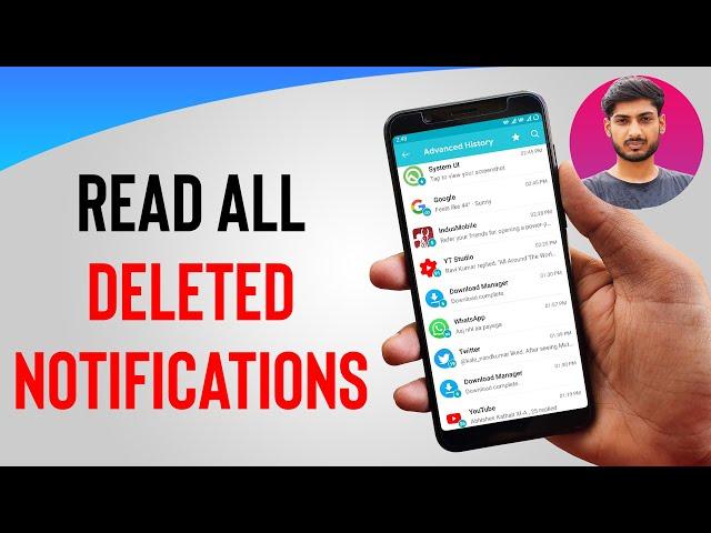 How to Check Deleted Notification on Any Phone | Recover Notification History