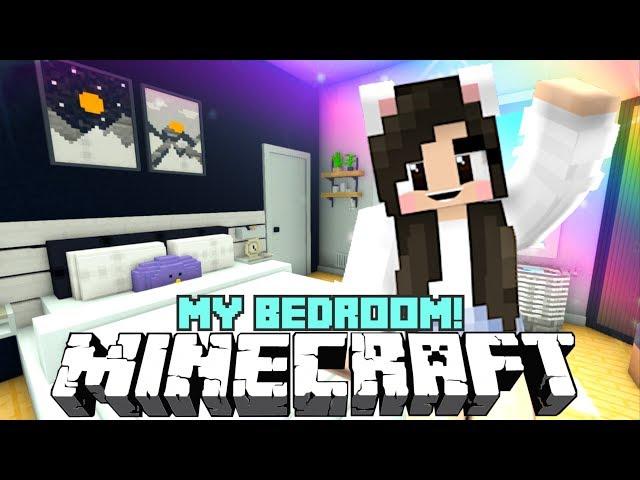  Building MY BEDROOM in Minecraft!