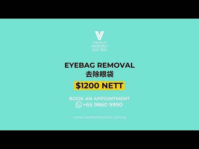 Eye Bag Removal | Agnes RF | V Medical Aesthetics Laser Clinic