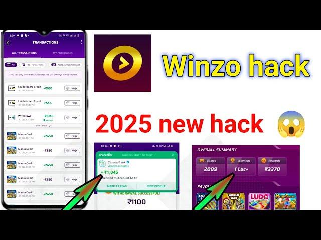 winzo hack trick 2025 new | winzo hack game | winzo game hacking kaise