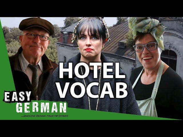 German Hotel Vocabulary | Super Easy German 186