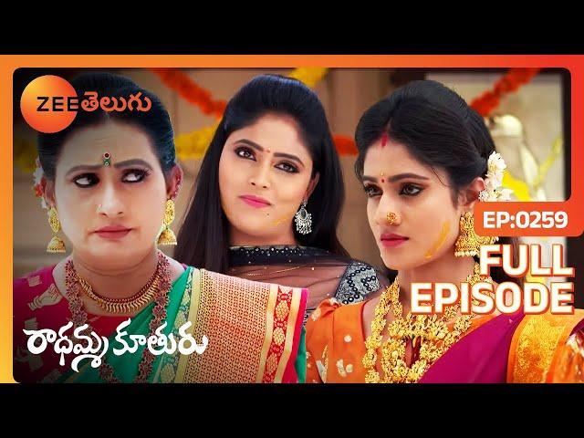 Akshara makes Jyoti confess the truth - Radhamma Kuthuru Serial - Akshara - Full Ep 259 - Zee Telugu