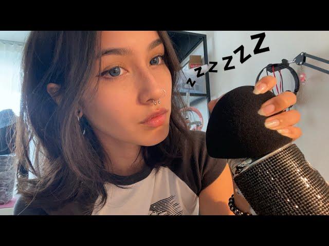 ASMR  CALM TINGLY TRIGGERS w/ synced hand movements (tingle to sleep) 